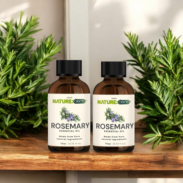 Pack of 2 | Rosemary Essential Oil - Promotes Hair Growth and Reduces Thinning - 10ml