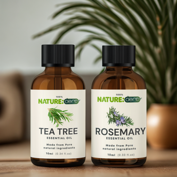 RoseMary & Tea Tree Essential Oil Combo-10ml each