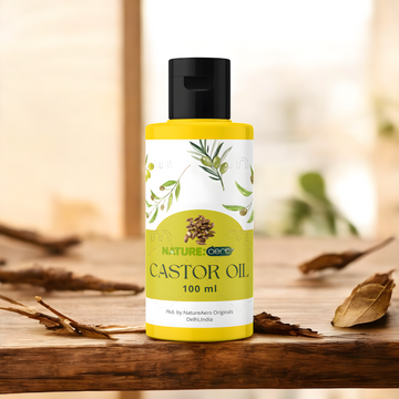 Castor Oil – Nourishing Oil for Healthy Hair Growth, Skin Hydration, and Strong Nails -100ml