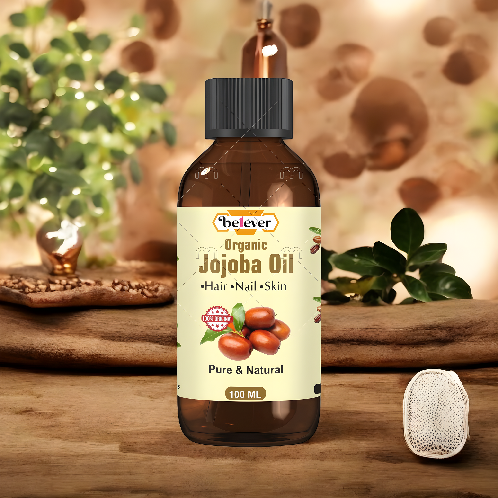 Be1Ever 100% Pure Cold Pressed Jojoba Oil – 100g